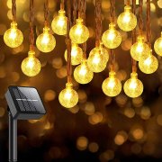 Rabbitking 80 LEDs Solar Outdoor Lichterkette