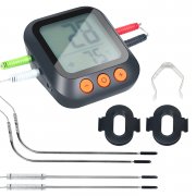 Randaco Bluetooth Fleischthermometer mit 4 Sonden