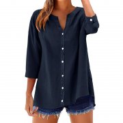 Rapbin Damen T-Shirts aus Leinen-Baumwoll-Mix f&uuml;r nur 18,03&euro;