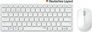 Rapoo 9600M Deskset White Kabelloses Bluetooth Tastatur + Maus Set