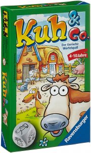 Ravensburger 23160 - Kuh und co, Mitbringspiel 