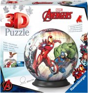 Ravensburger 3D Puzzle 11496 - Puzzle-Ball Avengers - 72 Teile