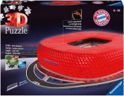 Ravensburger 3D Puzzle 12530 - FC Bayern M&uuml;nchen Allianz Arena bei Nacht inkl. LED-Lichterband