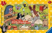 Ravensburger Kinderpuzzle 06151 - Der kleine Maulwurf und seine Freunde - Rahmenpuzzle