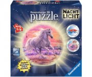 Ravensburger Nachtlicht 3 D Puzzle - Pferde am Strand