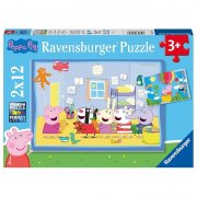 Ravensburger Peppa Wutz Puzzle (2x12 Teile) f&uuml;r 8,99&euro;