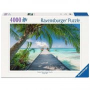 Ravensburger Puzzle Traumstrand Malediven (4000 Teile) stark reduziert
