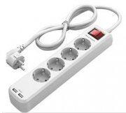 RAVPower 4-fach Steckdosenleiste mit 2 iSmart (USB) Anschl&uuml;ssen f&uuml;r 13,59&euro;