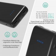 RAVPower Powerbank mit 22000mAh und USB Typ-C f&uuml;r 29,99&euro; inkl. Versand