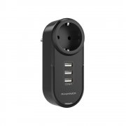 RAVPower Steckdose mit 3 USB Anschl&uuml;ssen bei@amazon 13,59&euro;