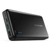RAVPower Type-C (5V/3A) Anschluss Quick Charge 3.0 20100mAh Powerbank iSmart Ausgang