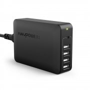 RAVPower USB Type C Ladeger&auml;t 5-Port 45W mit Power Delivery 