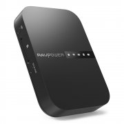 RAVPower Wireless SD Kartenleser Filehub, 5G Wifi Router Repeater, 5200mAh Powerbank