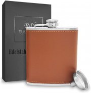 Rayuda 304 Edelstahl Flachmann mit Trichter