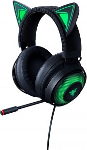 Razer Kraken Kitty Edition PC Gaming Headset THX Spatial Audio Black