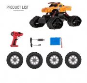 RC Crawler mit wechselbaren R&auml;dern (Kette) 4WD 2.4Ghz - duty free -