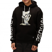 RE:COVERED X Disney Herren Kapuzen-Pullover 100% Baumwolle mit Mickey Mouse-Print