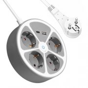 Realmade Steckdosenleiste mit USB-C & &Uuml;berspannungsschutz f&uuml;r nur 7,75&euro;