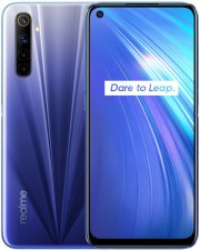 Realme 6 Smartphone 6,5 Zoll FHD+ Display DualSIM 8GB RAM + 128GB ROM Android 10.0 Comet Blue 