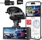 REDTIGER 4K Dashcam mit Front- und R&uuml;ckkamera f&uuml;r 132,99&euro;