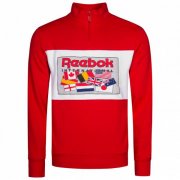Reebok Classics LF Half Zip Top Herren Logo Sweatshirt f&uuml;r 33,90&euro; statt 39,90&euro;