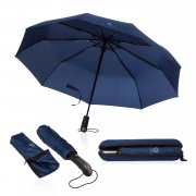 Regenschirm - VON HEESEN - sturmfest bis 140 km/h - inkl. Schirm-Tasche & Reise-Etui 
