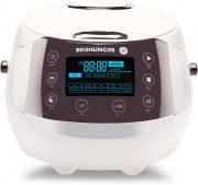 Reishunger 538-DRK Digitaler 1,5 L Reiskocher & Dampfgarer f&uuml;r 8 Personen mit Warmhaltefunktion