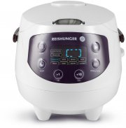 Reishunger Digitaler Mini Reiskocher und Dampfgarer mit Warmhaltefunktion