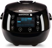 Reishunger Digitaler Reiskocher & Dampfgarer 1,5 L bis 8 Personen mit Warmhaltefunktion