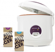 Reishunger Reiskocher 1,2L + Basmati Reis 200g + Jasmin Reis 200g
