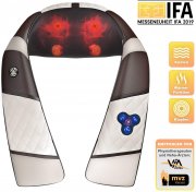 RelaxxNow RXM200 Shiatsu 4D 3in1 elektrisches Massageger&auml;t f&uuml;r Schulter. R&uuml;cken & Nacken