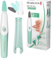 Remington Reveal Manik&uuml;re + Pedik&uuml;re Set elektrische Nagelfeile inkl. 2 Ersatz-Feilaufs&auml;tze