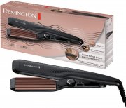 Remington S3580 Ceramic Crimp Zick-Zack Wellen & Volumen Gl&auml;tteisen