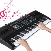 RenFox Multifunktions Digital Piano 61 Tasten Keyboard