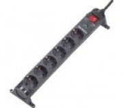 Renkforce 615F-CMB-S &Uuml;berspannungsschutz-Steckdosenleiste 6fach Schwarz f&uuml;r 13,94&euro; statt 19,99&euro;