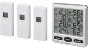 Renkforce Funk-Thermo-/Hygrometer mit 3 Au&szlig;ensensoren bei V&ouml;lkner f&uuml;r 34 Euro