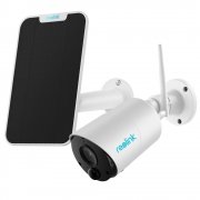 Reolink Argus Eco 1080p HD WLAN IP Akku &Uuml;berwachungskamera inkl. Solarpanel