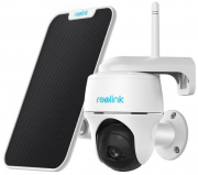 Reolink Argus PT 1080p Akku Outdoor WLAN IP &Uuml;berwachungskamera + Solarpanel