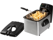 DOMO DO464FR, Fritteuse, 3 Liter, Edelstahl f&uuml;r 36,39&euro;