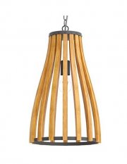 Retro-Holz-H&auml;ngelampe Tomons f&uuml;r 48,99&euro; (statt 70&euro;)