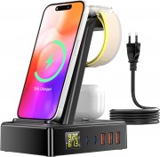 RFNAYK 8 in 1 kabellose + USB 100W Ladestation