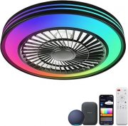 RGB Deckenventilator mit 6 Geschwindigkeiten f&uuml;r 90,99&euro;