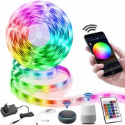Richsing 10 Meter Smart RGB LED Streifen mit Musik Sync, App und Alexa Steuerung