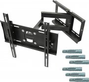 RICOO R23-F Universal TV Wandhalterung Schwenkbar f&uuml;r 40-75 Zoll inkl. Fischer D&uuml;bel