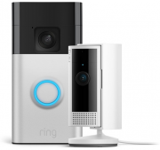 Ring Battery Video Doorbell Akku-Videot&uuml;rklingel + Ring Indoor &Uuml;berwachungskamera