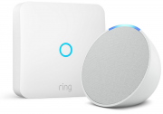 Ring Intercom Smarte Gegensprechanlage mit Fernentriegelung + Echo Pop Lautsprecher mit Alexa