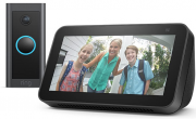 Ring Video Doorbell Wired + Echo Show 5 (2. Generation) Smart Display mit Alexa und 2-MP-Kamera