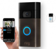 Ring Video-T&uuml;rklingel 2. Generation 1080 HD mit Gegensprechanlage