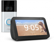 Ring Video-T&uuml;rklingel Doorbell 2 + Amazon Echo Show 5