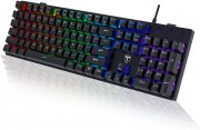 RisoPhy Mechanische Multimedia Gaming-Tastatur mit RGB Hintergrundbeleuchtung